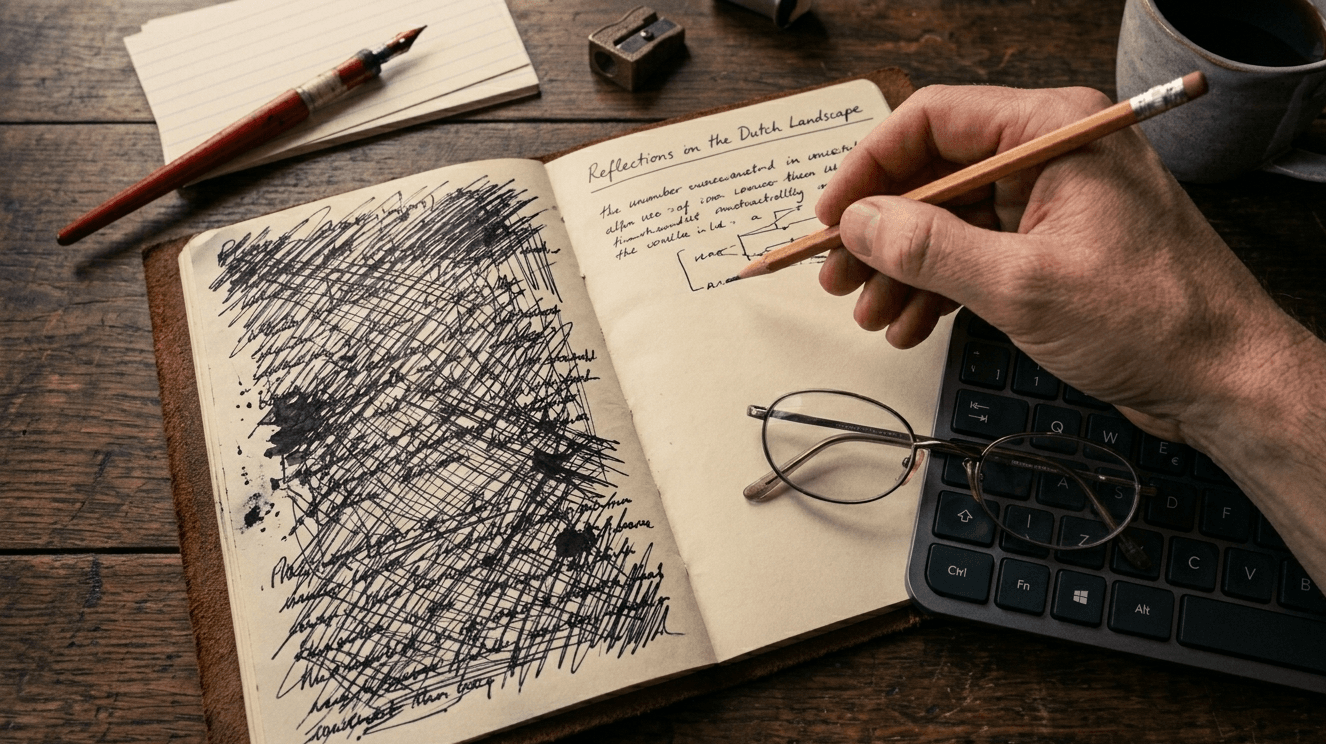 Cuatro señales de que estás usando tu escritura para esconderte